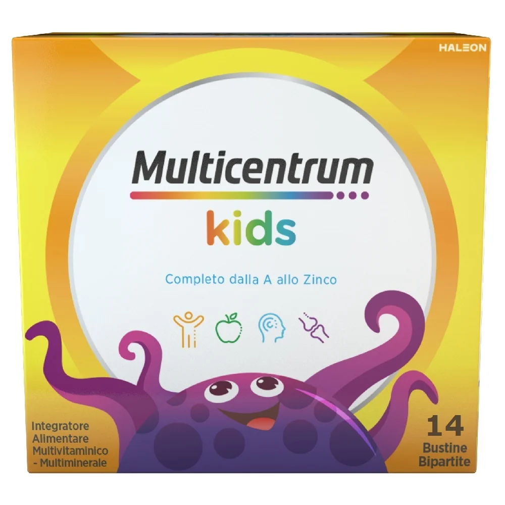 Multicentrum Baby 14 Bustine Effervescenti Multivitaminico Bambini