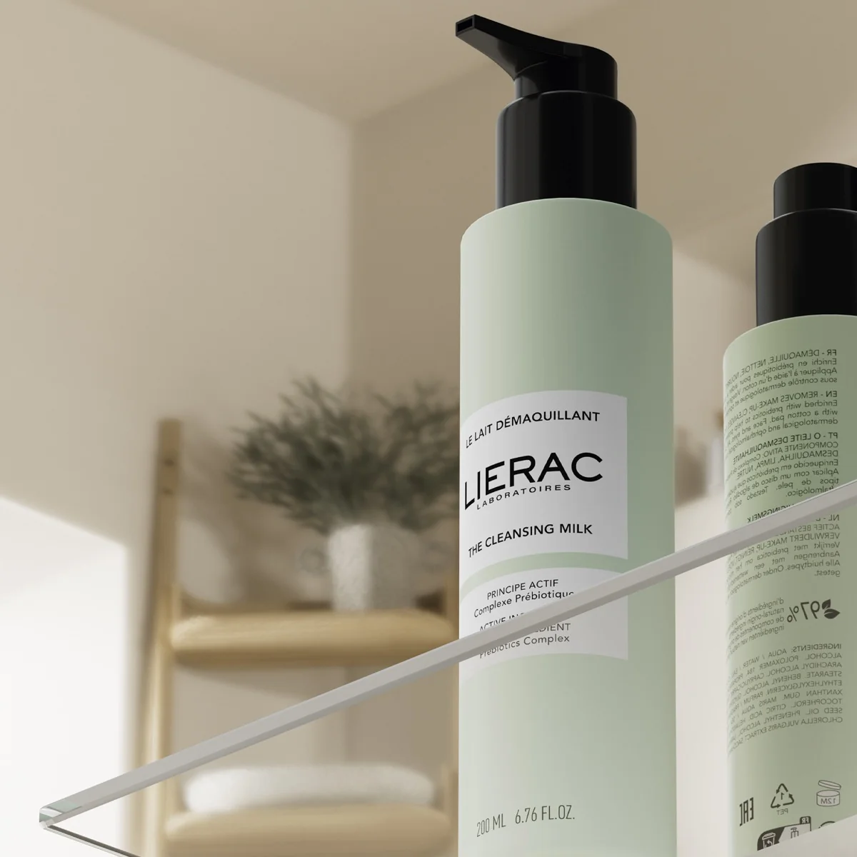 Lierac Latte Struccante 200 ml Efficace Contro Trucco ed Impurità