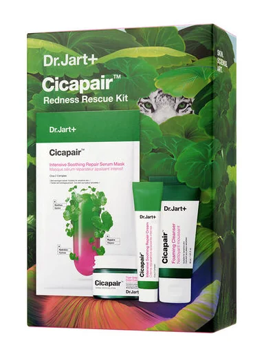 Dr Jart+ Cicapair Redness Rescue Kit Routine antirossore viso