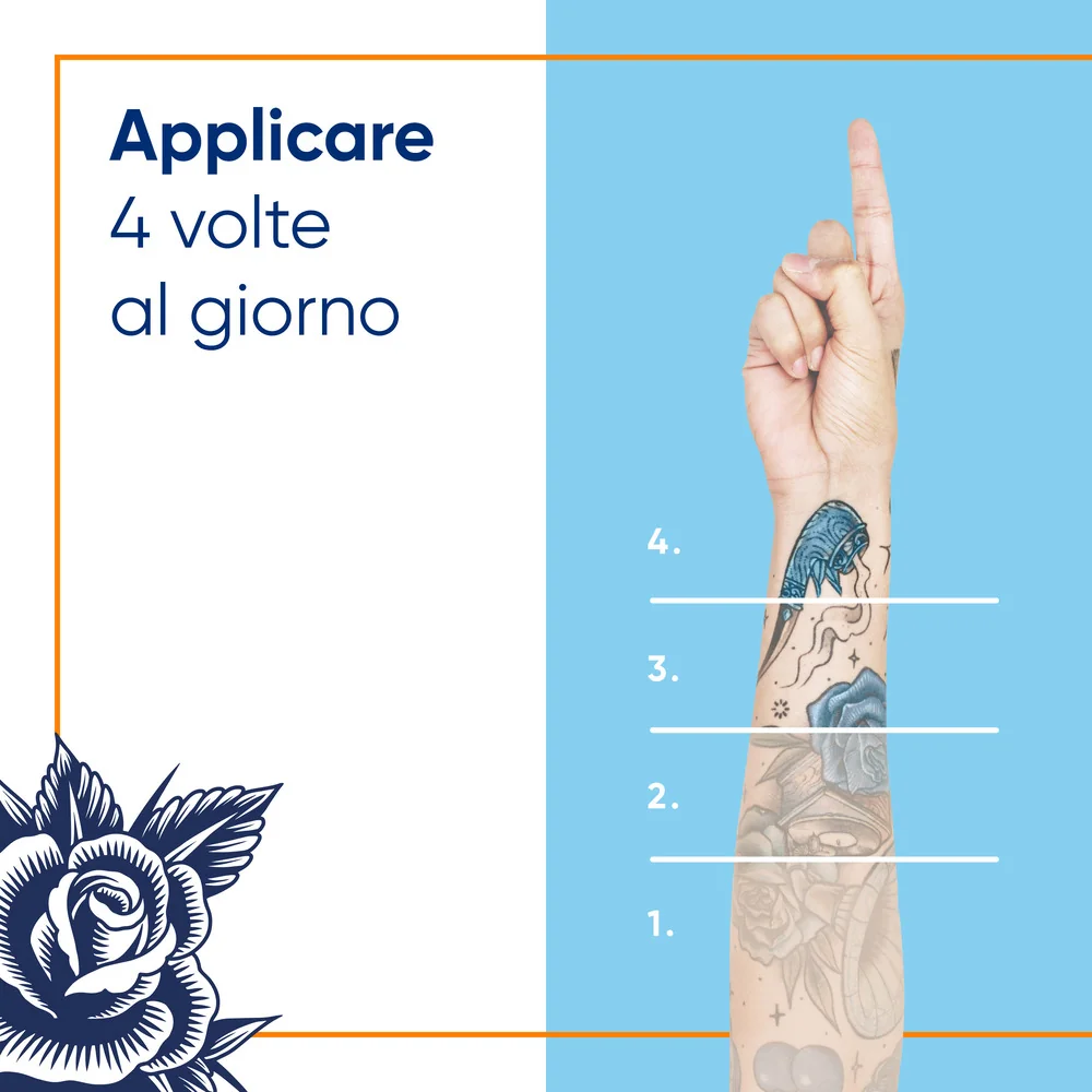 Bepanthenol Tattoo Pasta Trattamento Intensivo 100g Tatuaggi