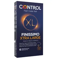 Control Finissimo XL Profilattici Extra Large 6 Pezzi