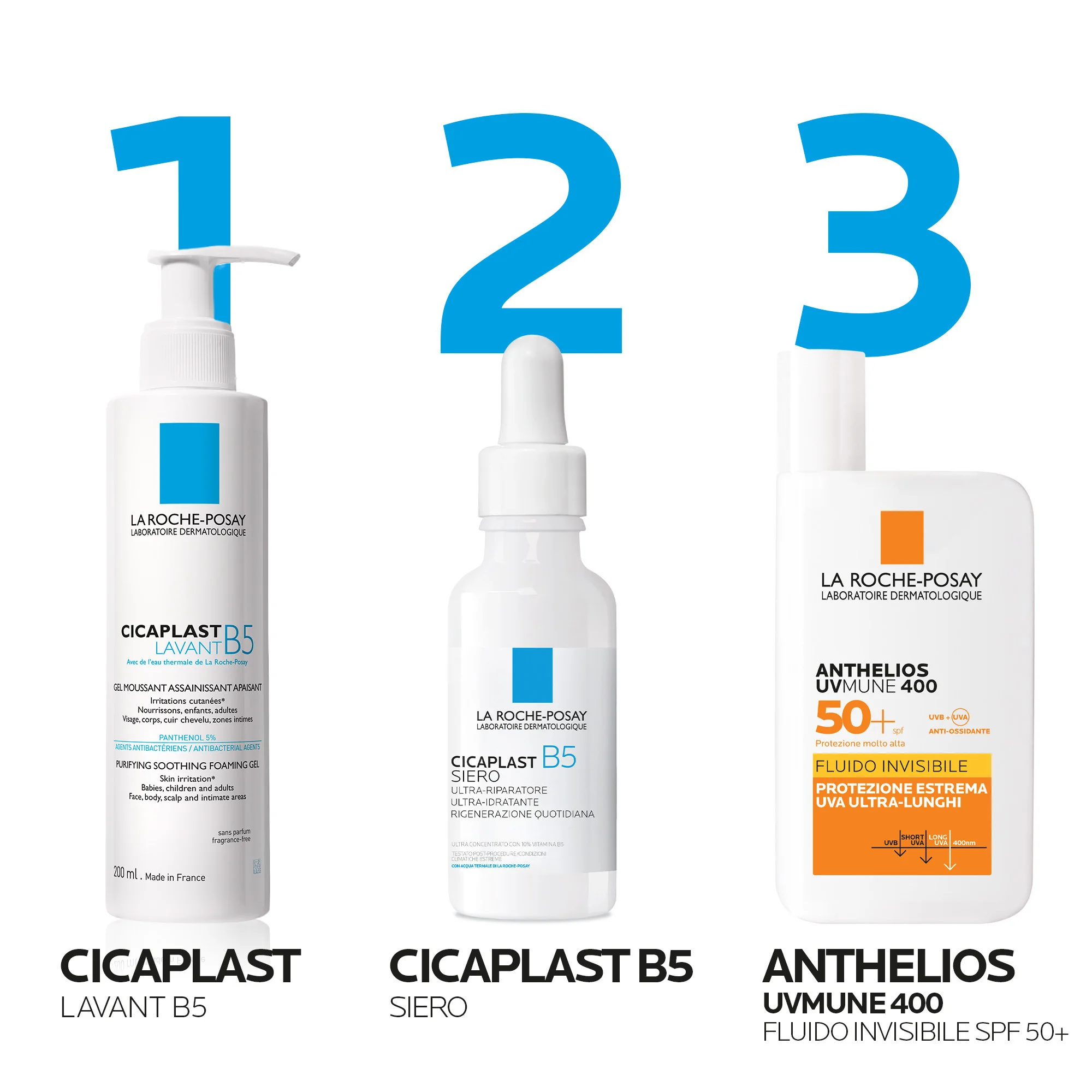 La Roche Posay Cicaplast B5 Siero 30 ml Idratante, rigenerante, ultra-riparatore.