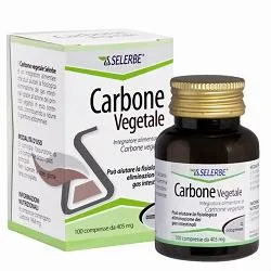 Selerbe Carbone Vegetale 100 Compresse