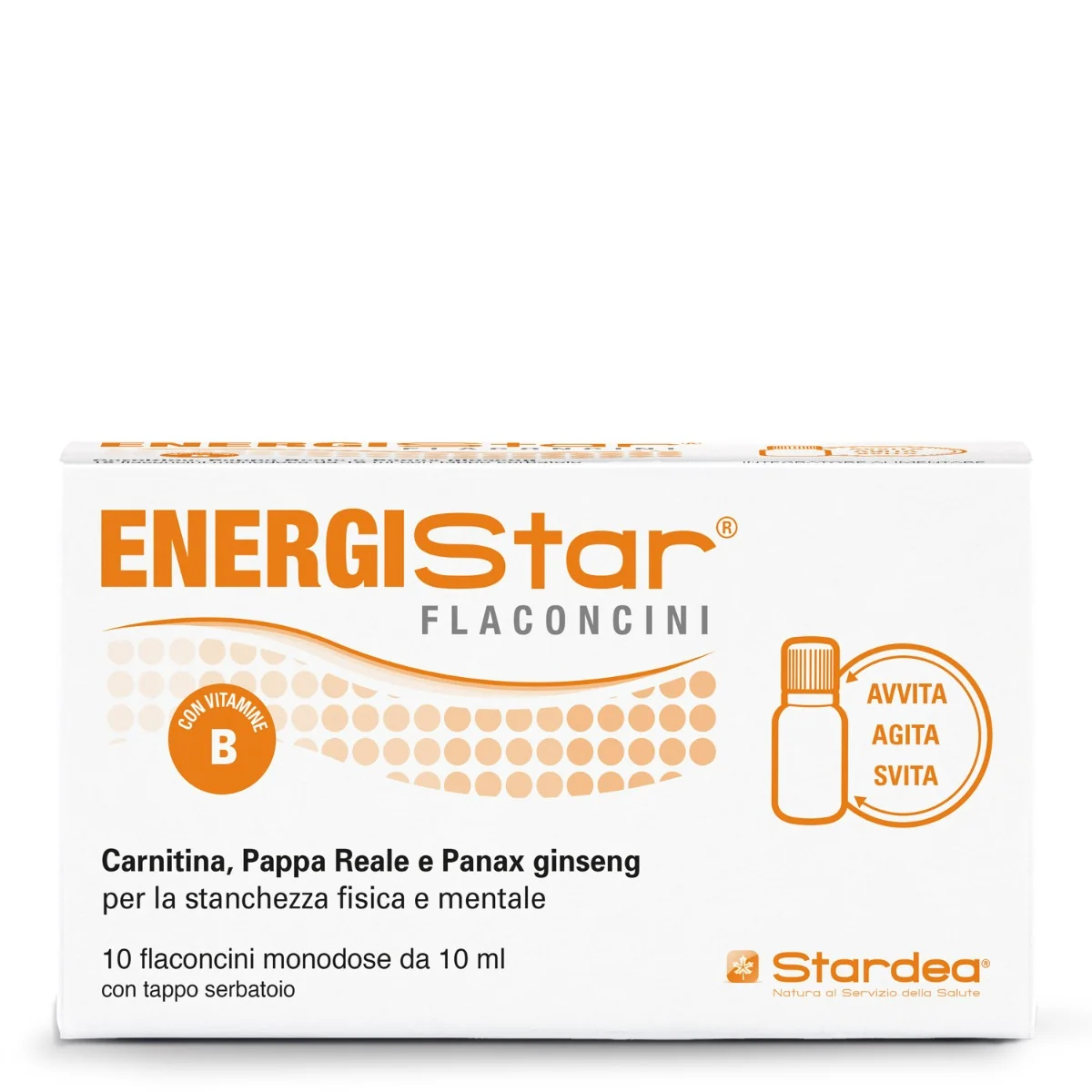 Energistar 10 Fiale Monodose Per Stanchezza e Affaticamento