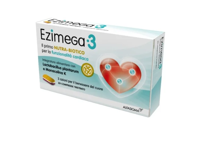 Ezimega3 20 Compresse Integratore Colesterolo con Monacolina K