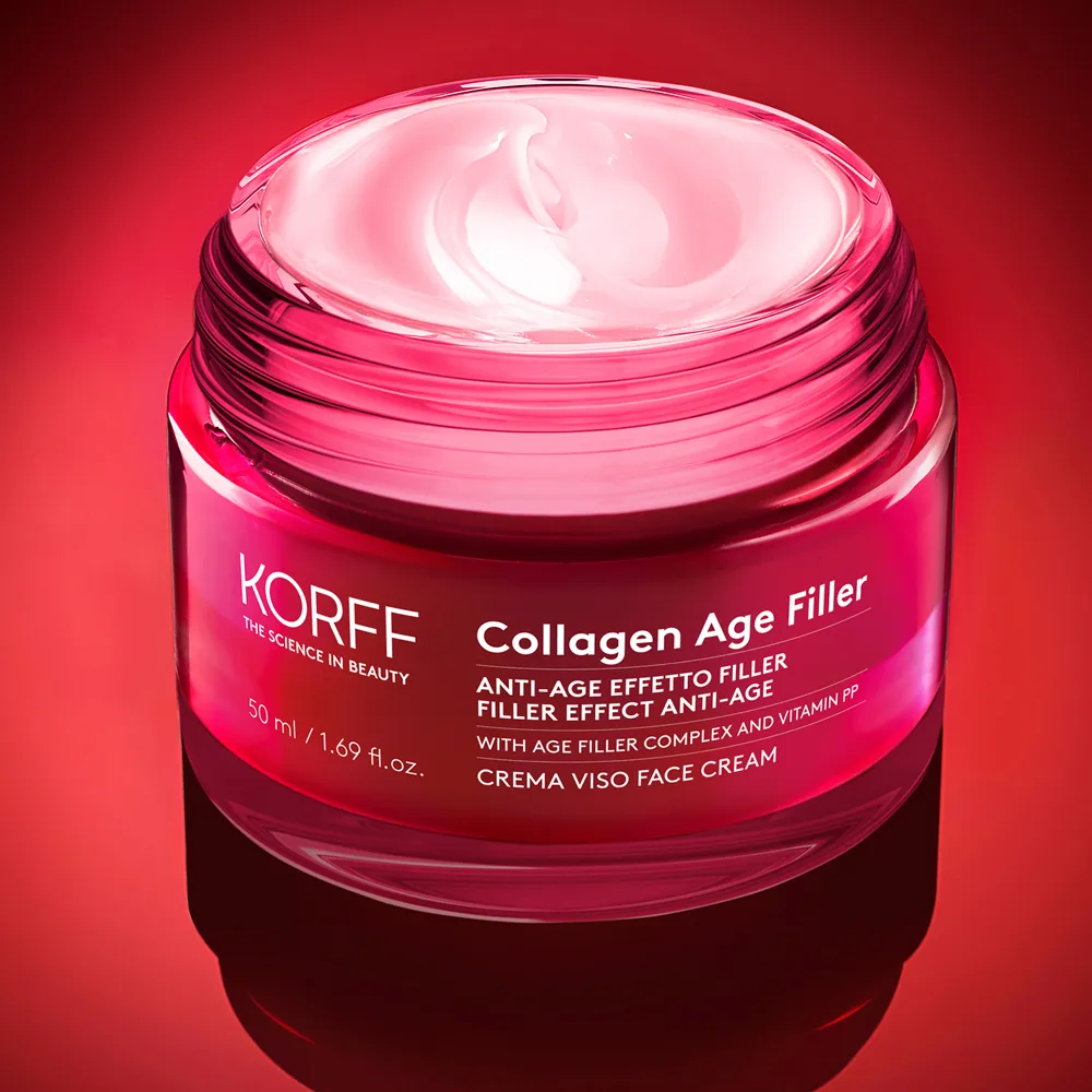 Korff Crema Collagen Age Filler 50 ml Azione Rimpolpante e Antietà