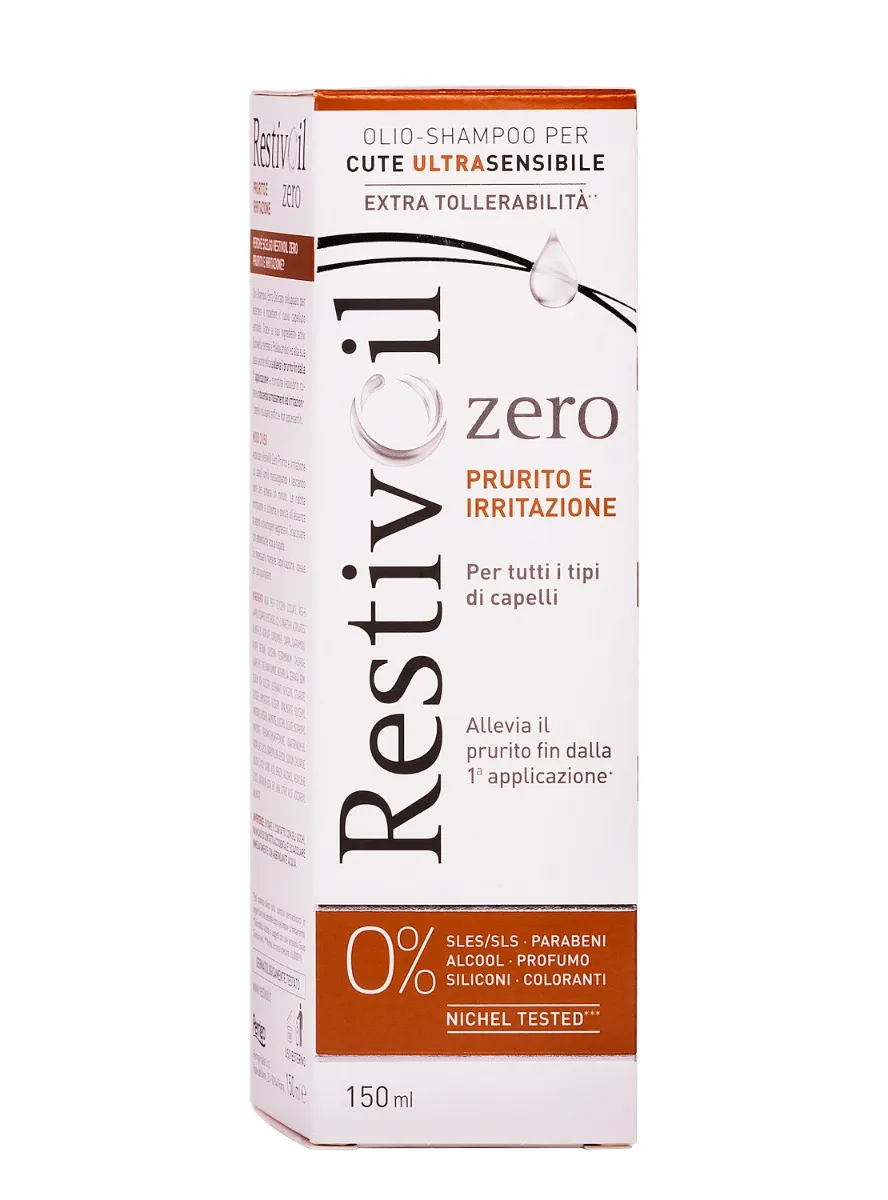 Restivoil Zero 150 ml Shampoo per Prurito