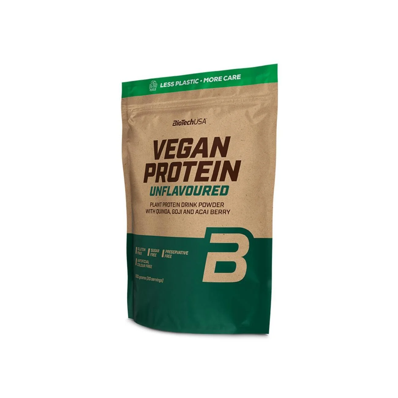 Biotechusa Vegan Protein Neutro 500 g Massa Muscolare