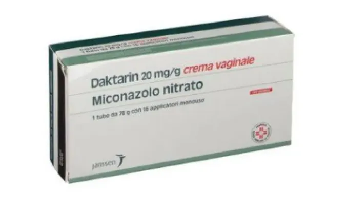 Daktarin 2% Crema Vaginale 20 mg/g Miconazolo Nitrato Antimicotico 78 g + 16 Applicatori