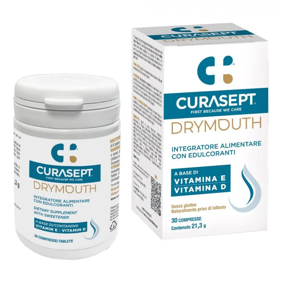 Curasept Drymouth 30 Compresse Benessere Orale