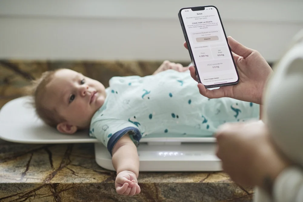 Nuvita Bilancia Digitale Bluetooth Controllo del Peso