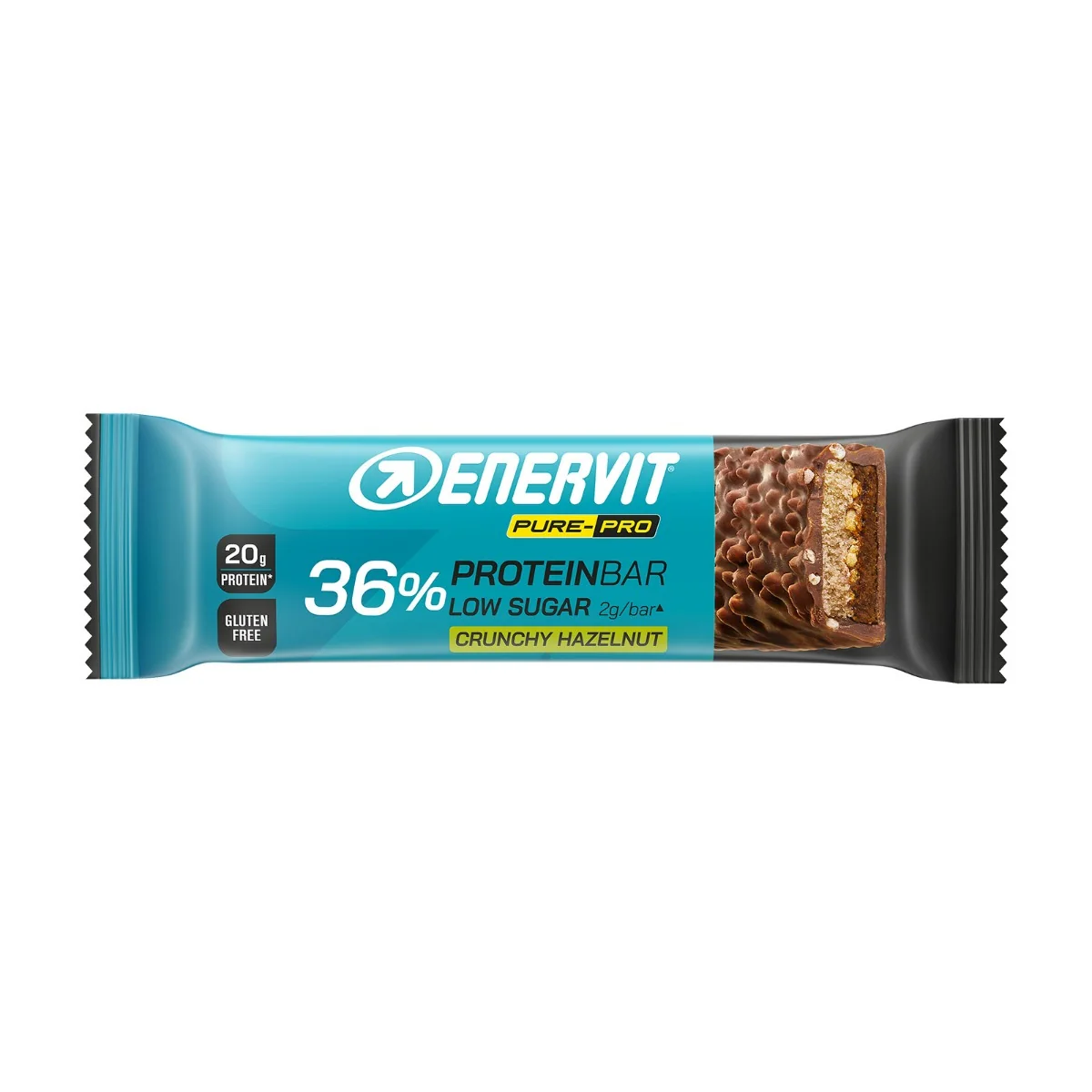 Enervit Pure Pro Bar 36% Hazelnut 55 G Senza Glutine