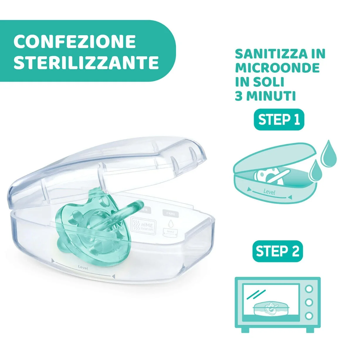 Chicco Gommotto Physioforma Silicone Bimbo 16-36 Mesi 2 Pezzi