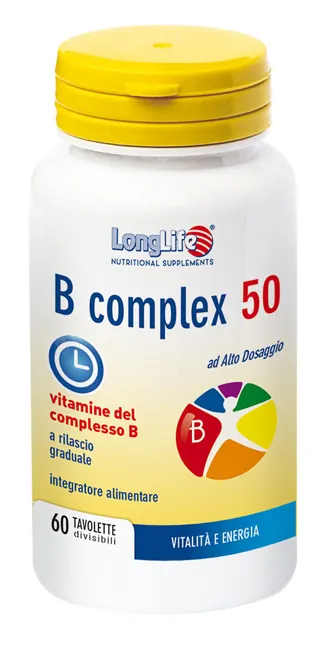 Longlife B Complex 50 Tr 60 Tavolette
