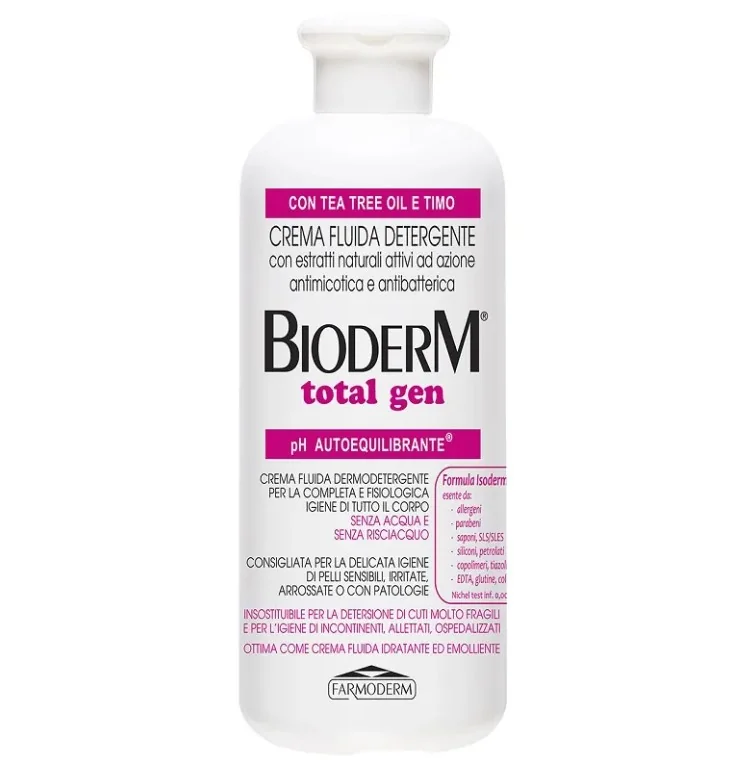 Bioderm Total Gen 500 ml Detergente Eudermico