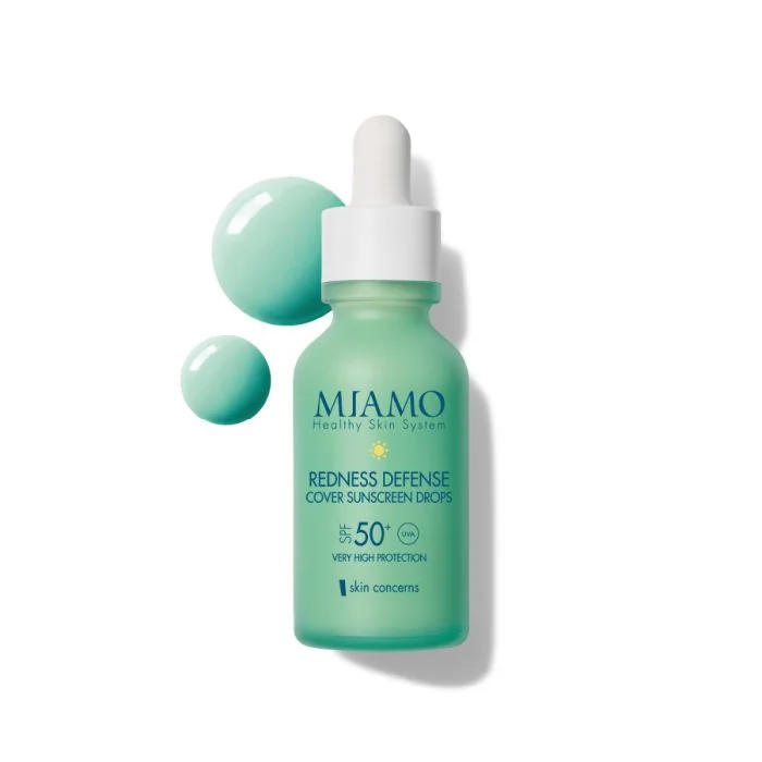 Miamo Redness Defense Cover Sunscreen Drops Spf 50+ 30 Ml Siero SPF 50+