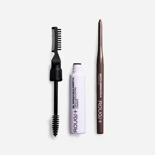Rougj Kit Sopracciglia Perfette 02 Matita + Gel fissante sopracciglia colore 02 medium