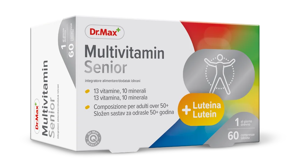Dr. Max Multivitaminico Adulti 60 Compresse Per Gli Over 50