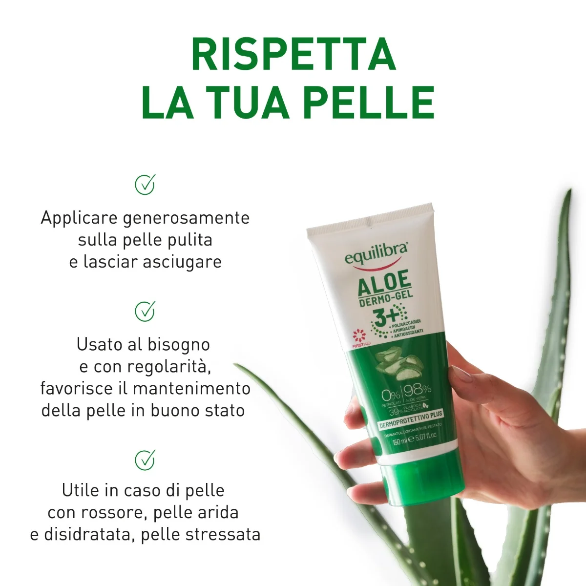 Equilibra Dermo-Gel 3+ 150 Ml Dermoprotettore Cutaneo