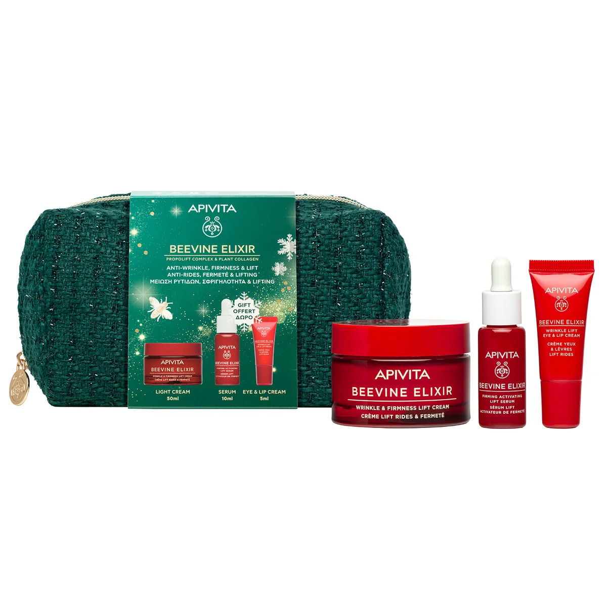 Apivita Pro Xm Beevine Elixir Light Crema Routine 3 Pezzi