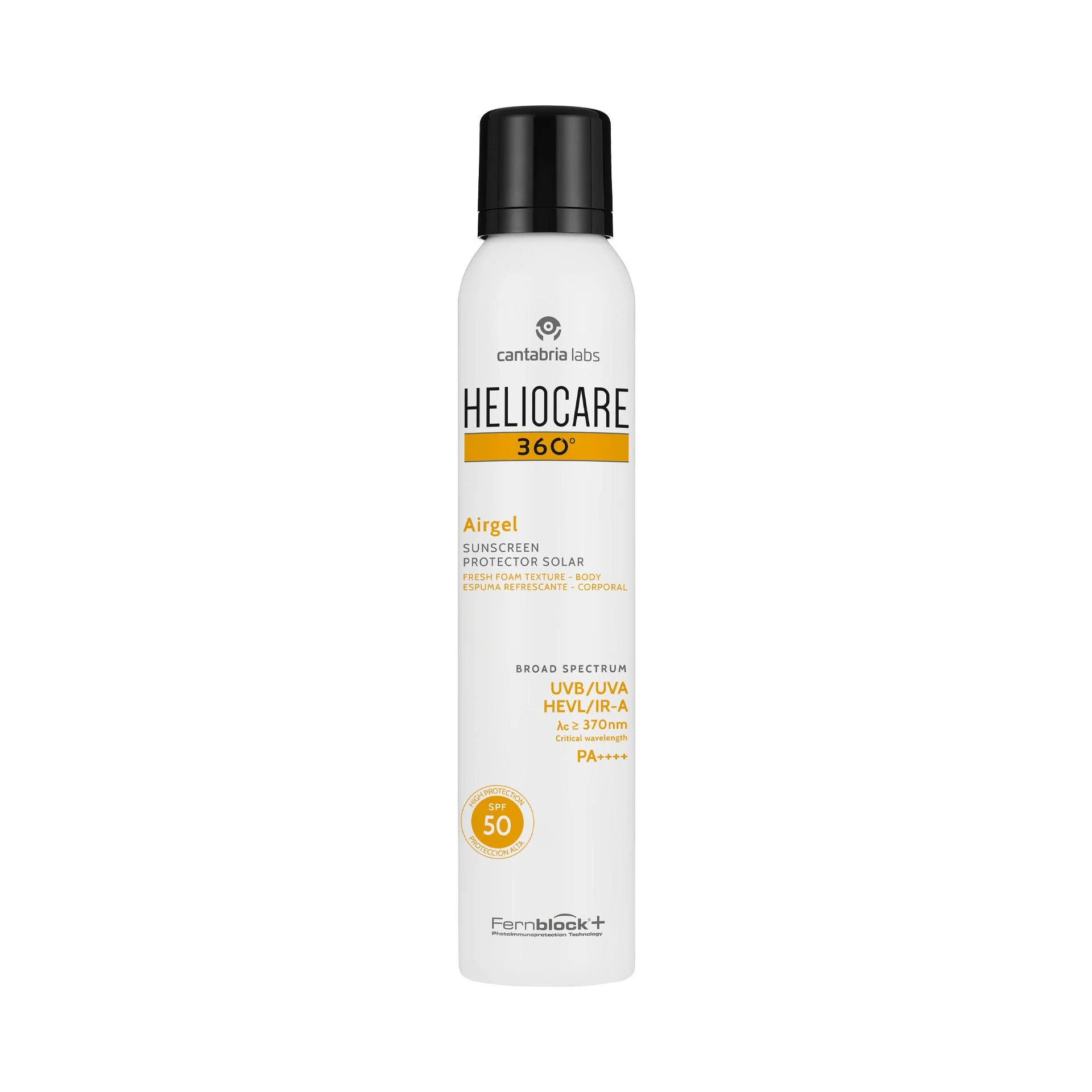 Heliocare 360 Airgel SPF 50 200 ml Schiuma Solare