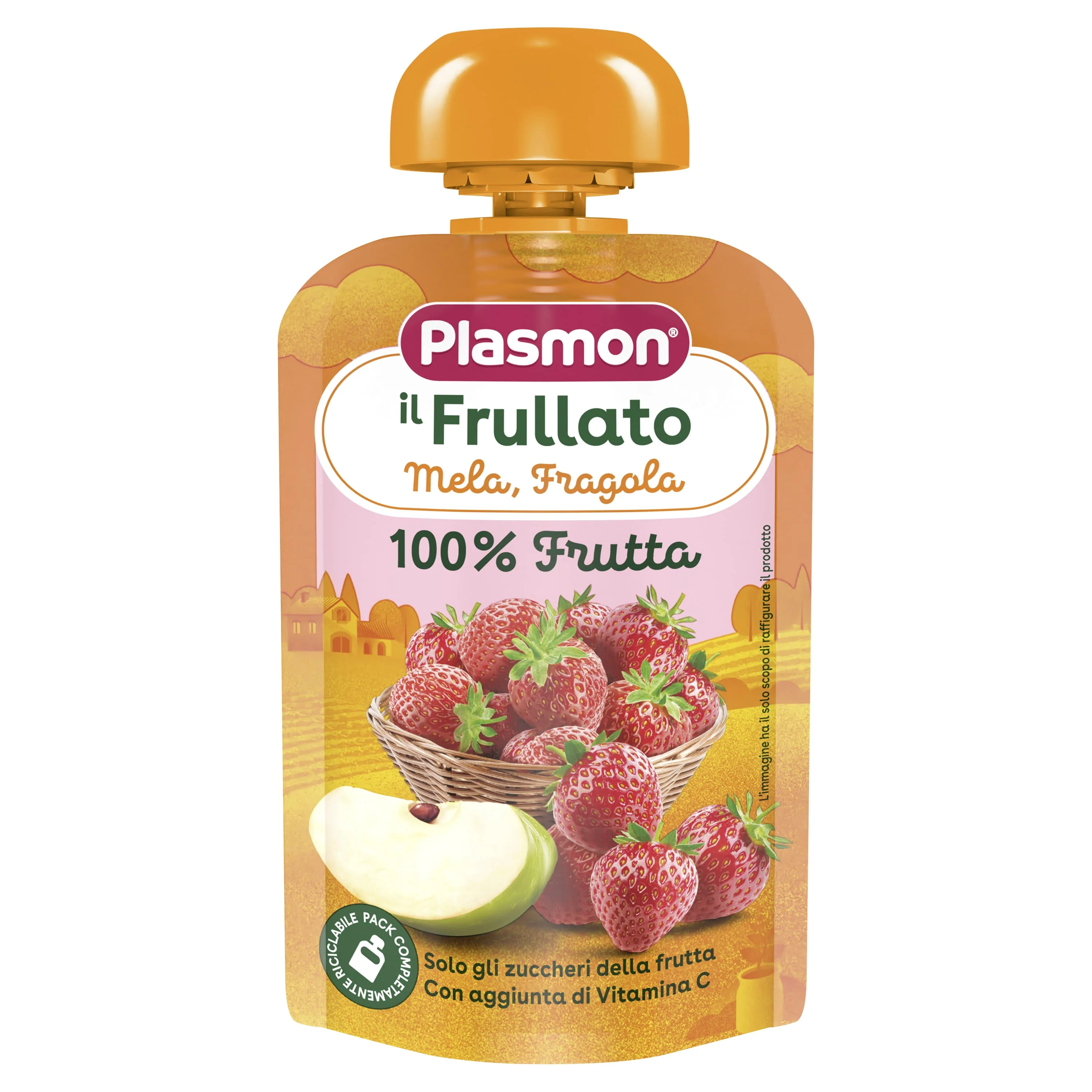 Spremi E Gusta Mela/Fragola 100 ml Alimento per Infanzia