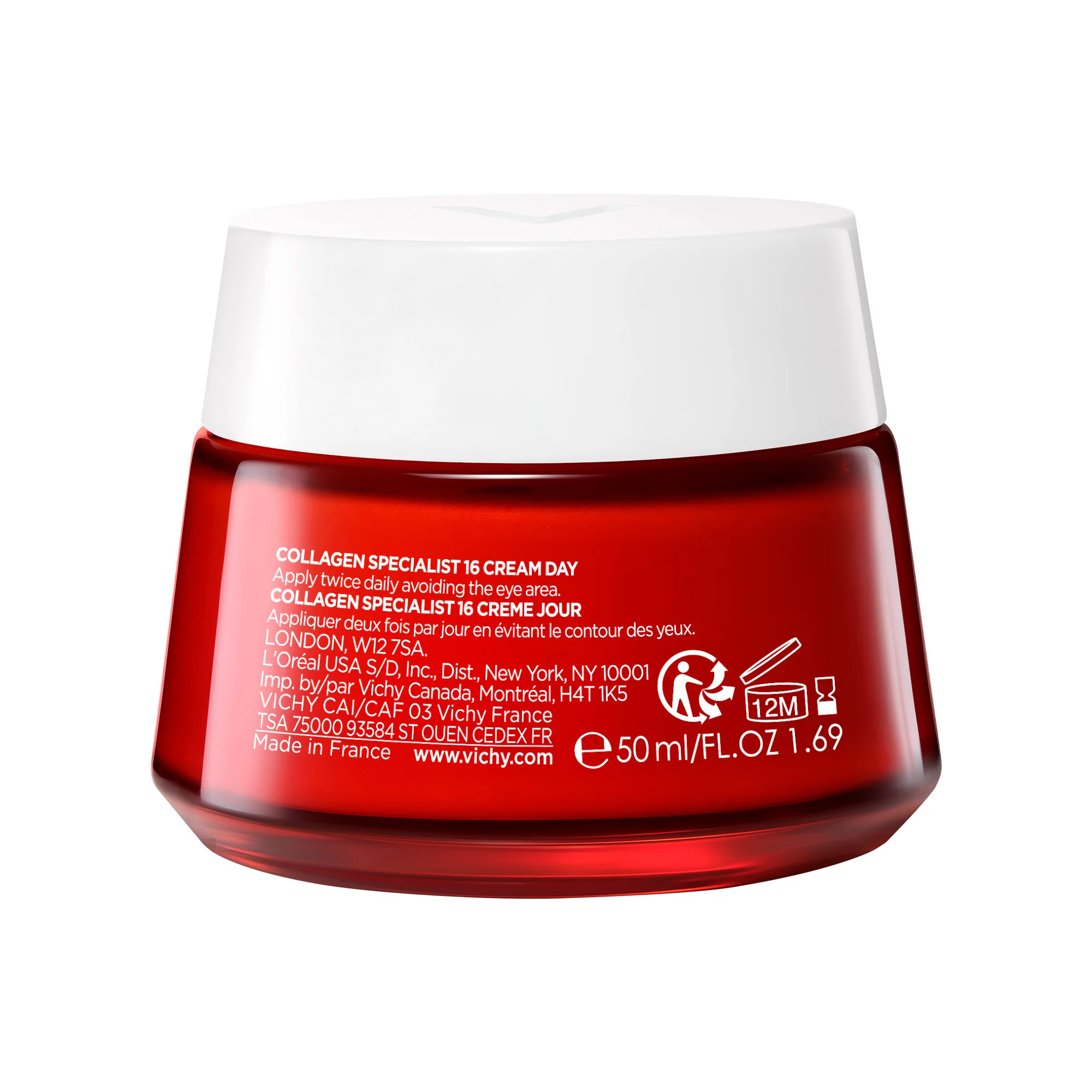 Vichy Liftactiv Crema Viso B3 SPF50, 50 Ml Anti-Macchie