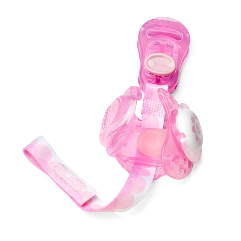 Chicco Clip Salvasucchietto Rosa con copritettina