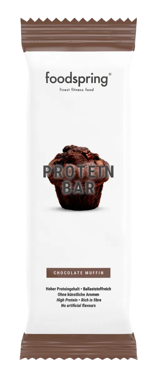 Foodspring Protein Bar Muffin al Cioccolato 60 g 