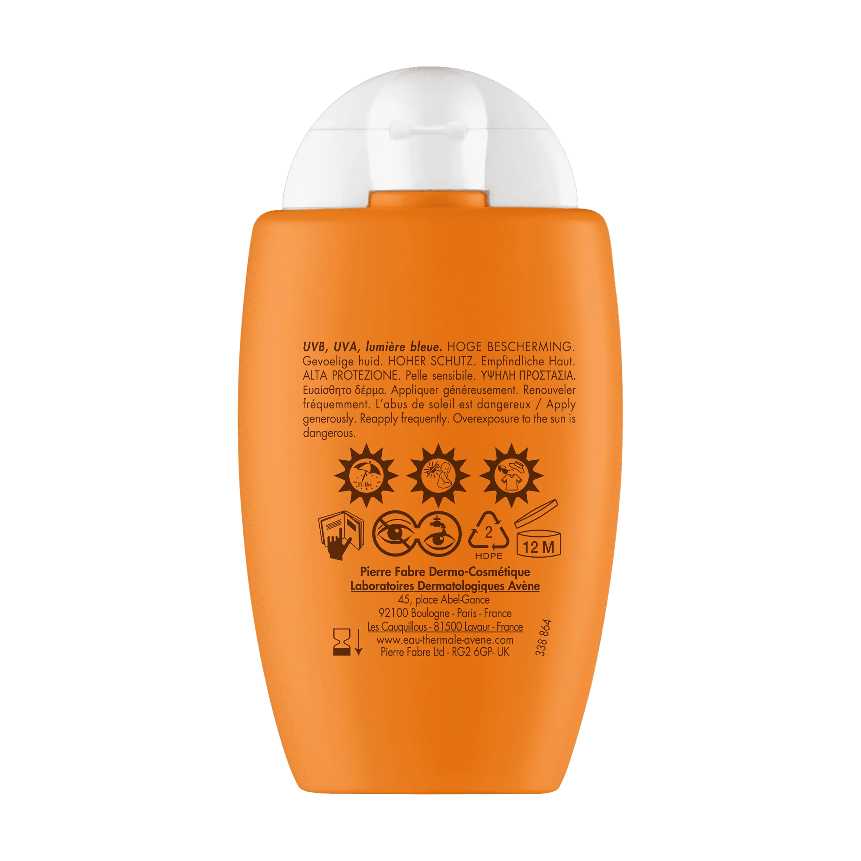 Eau Thermale Avène Ultra Fluid Oil Control SPF 50 50 ml Alta Protezione