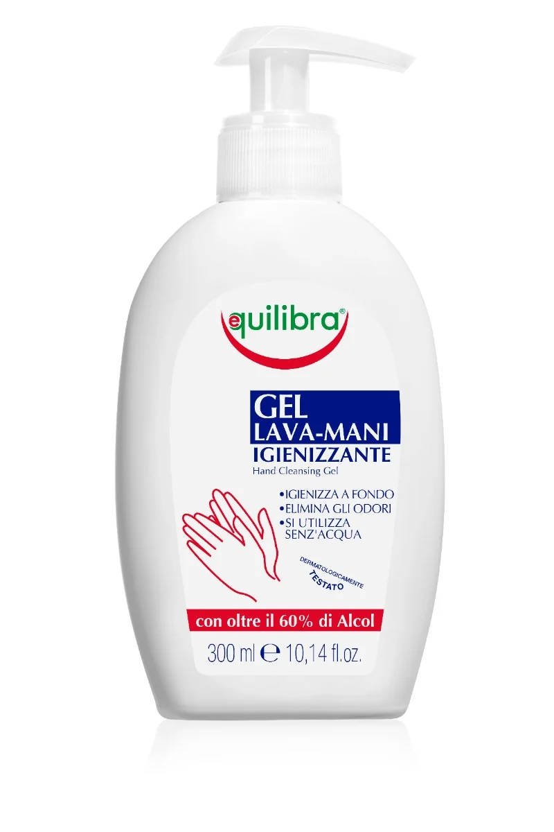 Equilibra Gel Igienizzante Lavamani 300 Ml Detergente