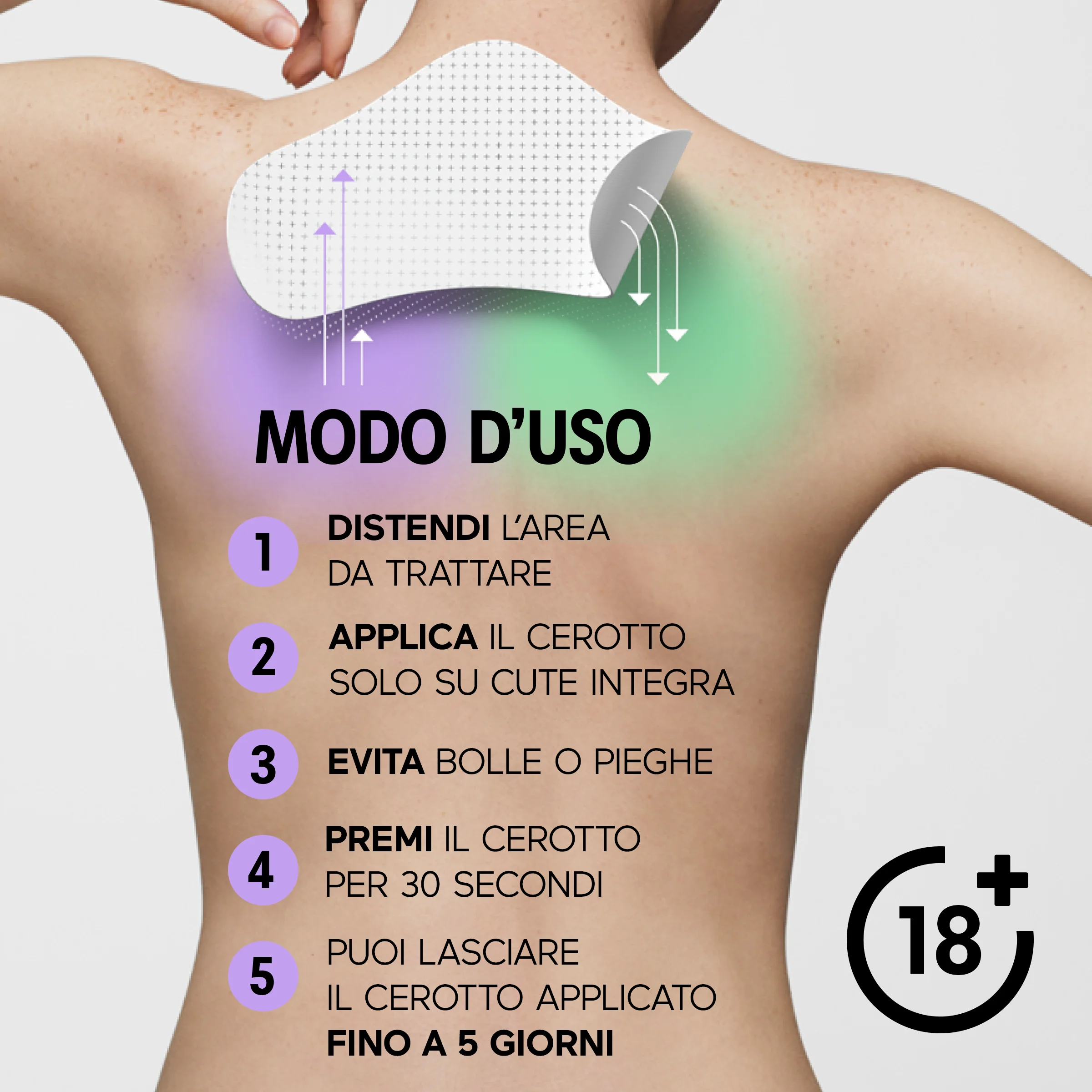 Initiv Cerotto Dolore Collo 3P Dolori Cervicali
