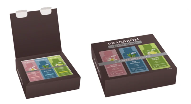 Pranarom Sinergia Cof 3Pz Oli Essenziali