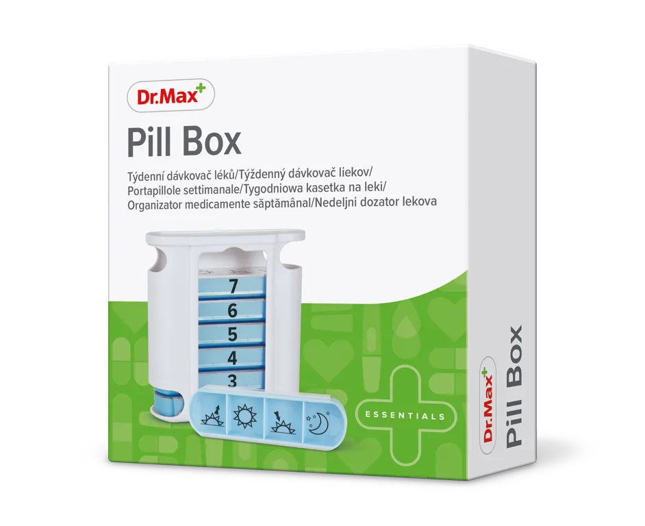 Dr.Max Pill Box Portapillole Settimanale 4 x 7