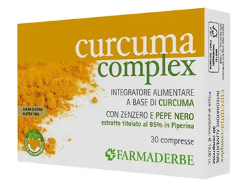 FARMADERBE CURCUMA 30 COMPRESSE