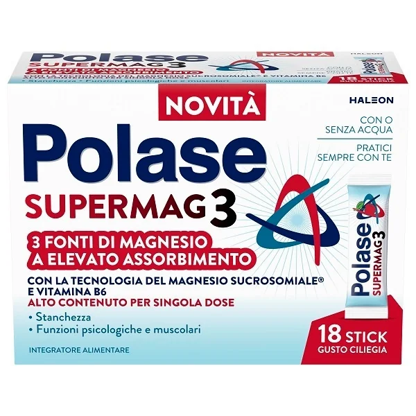 Polase Supermag3 18 Stick Stanchezza e Affaticamento