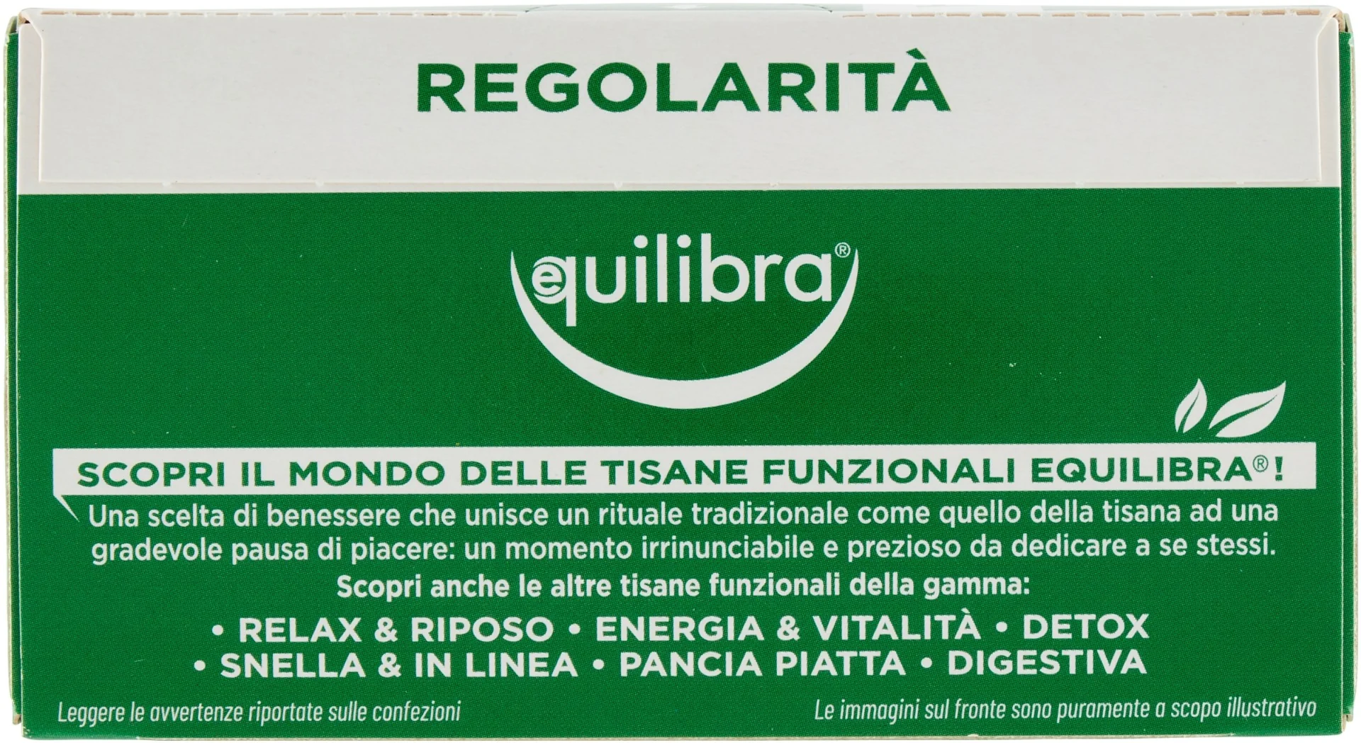 Equilibra Tisana Regolarità 15 Filtri con Finocchio Senna e Liquerizia