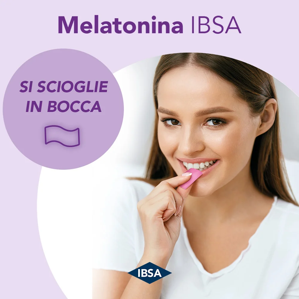 Melatonina Ibsa 30 Film Orali Stress e Insonnia