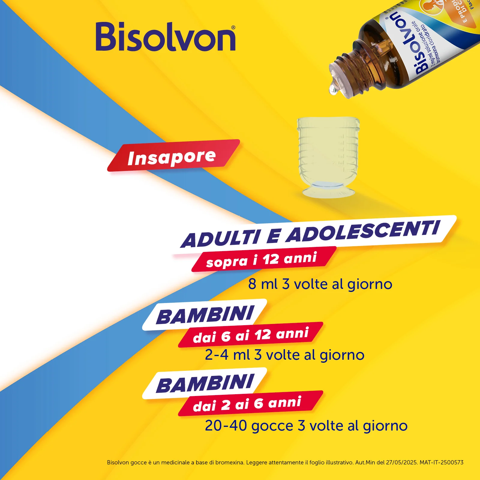 Bisolvon Gocce Orali 2 mg/ml 40 ml Bromexina Cloridrato