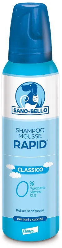 Sano E Bello Shampoo Mousse Rapid Classico Flacone 300 ml