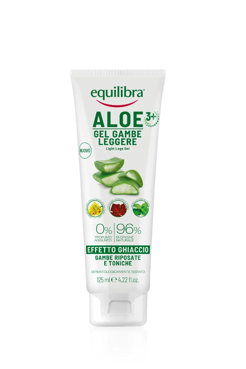 Equilibra Aloe Gel Gambe Leggere 125 Ml Migliora il Microcircolo