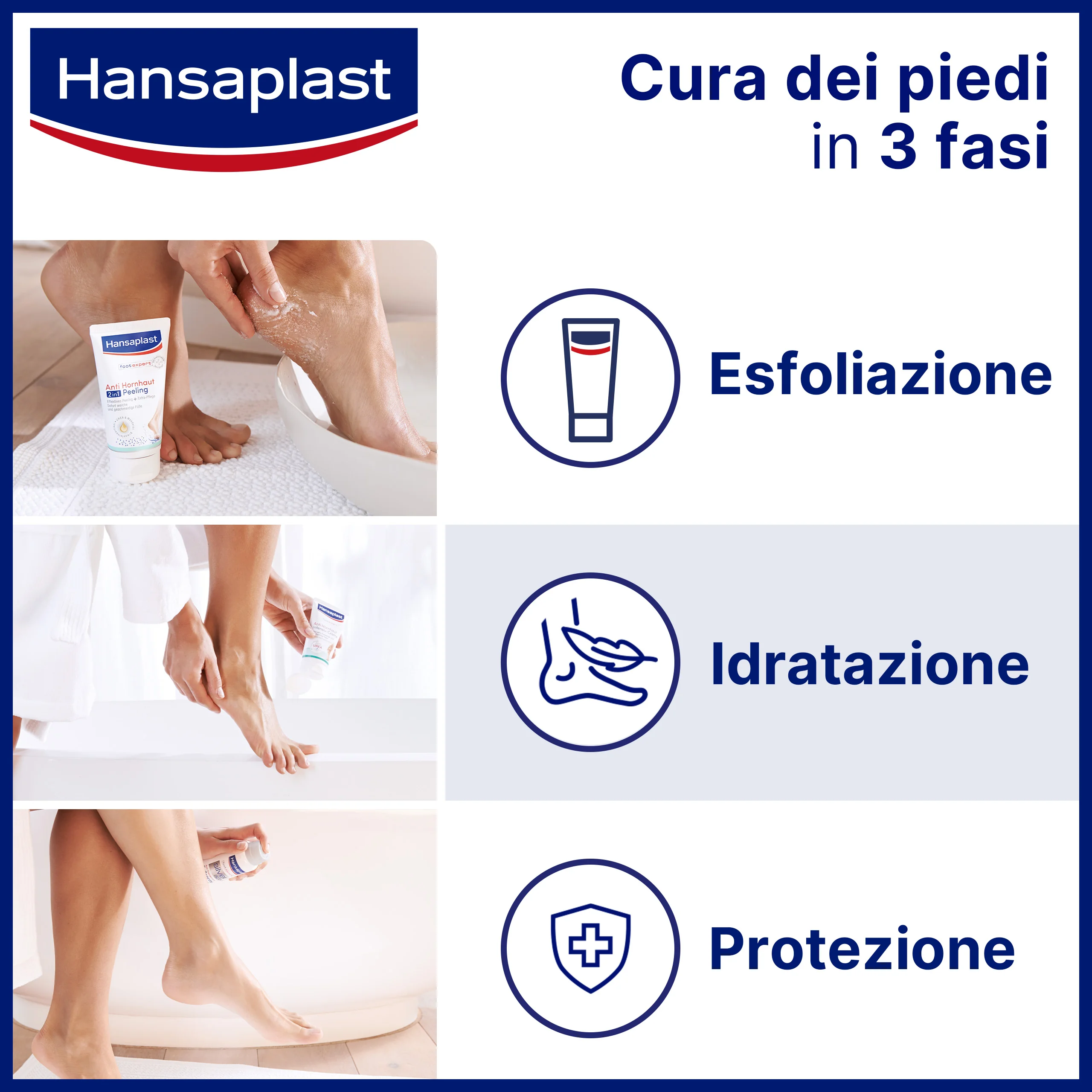 Hansaplast Athlete's Foot Protection Deo 150 ml 2 in 1