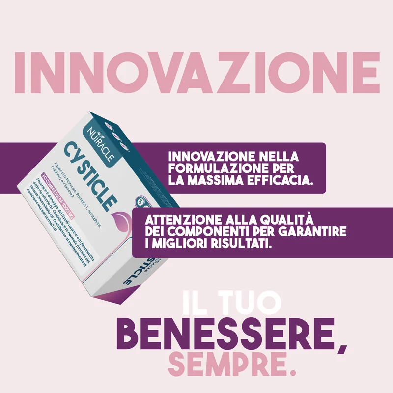 Nutracle Cysticle 60Cpr Sistema Immunitario e Vie Urinarie