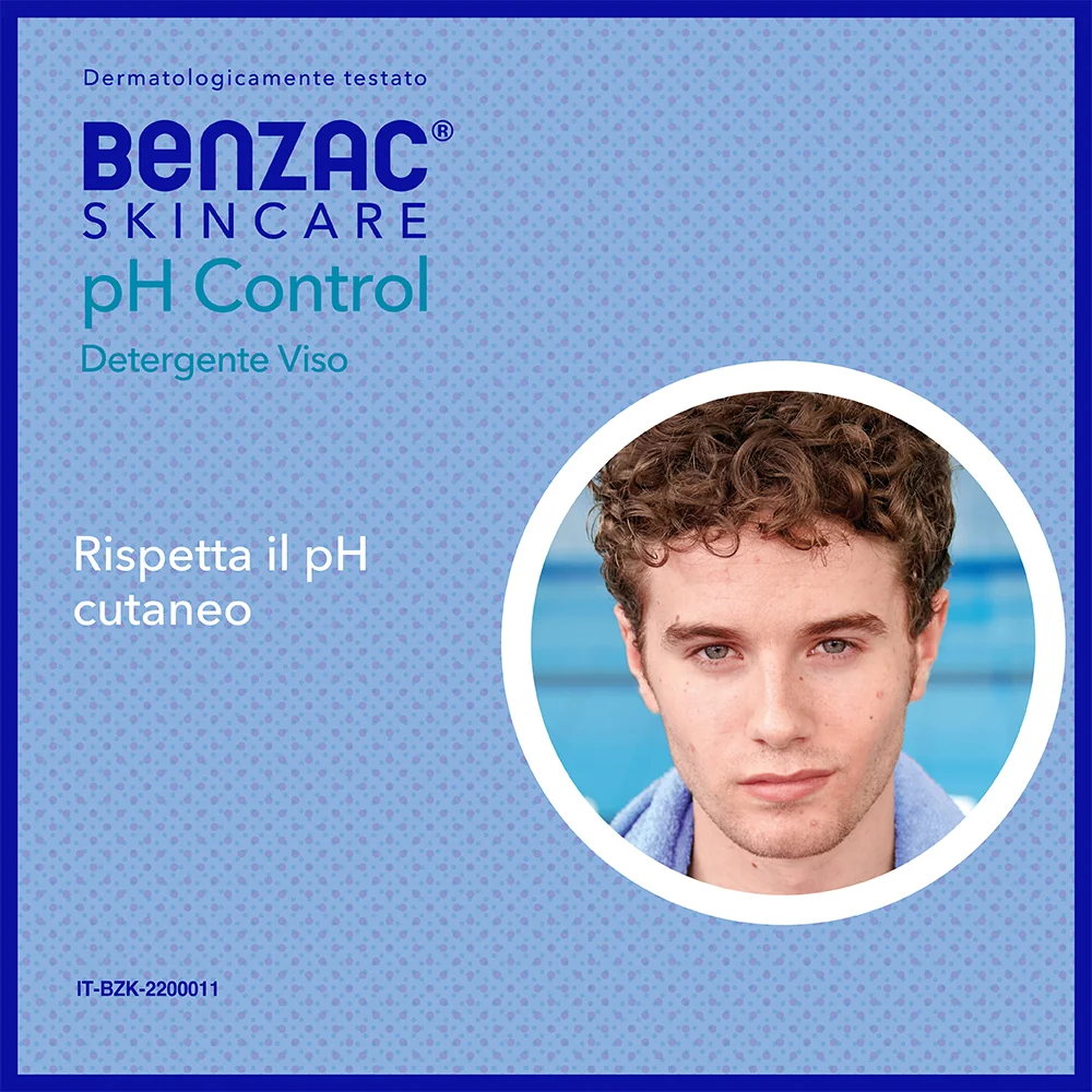 Benzac Skincare Ph Control 150 ml Detergente Viso Pelle Acneica