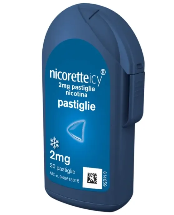 Nicorette Icy 2 Mg Nicotina 20 Pastiglie