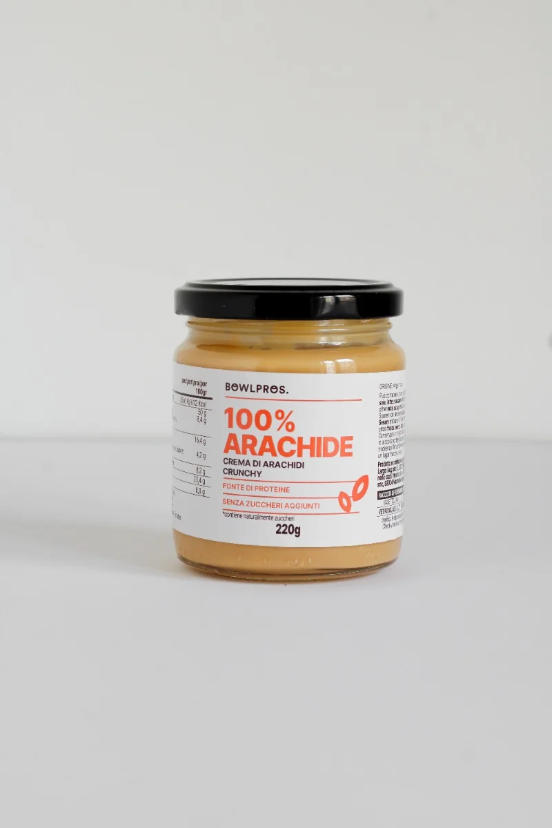 Crema 100% Arachidi 220G Senza Glutine