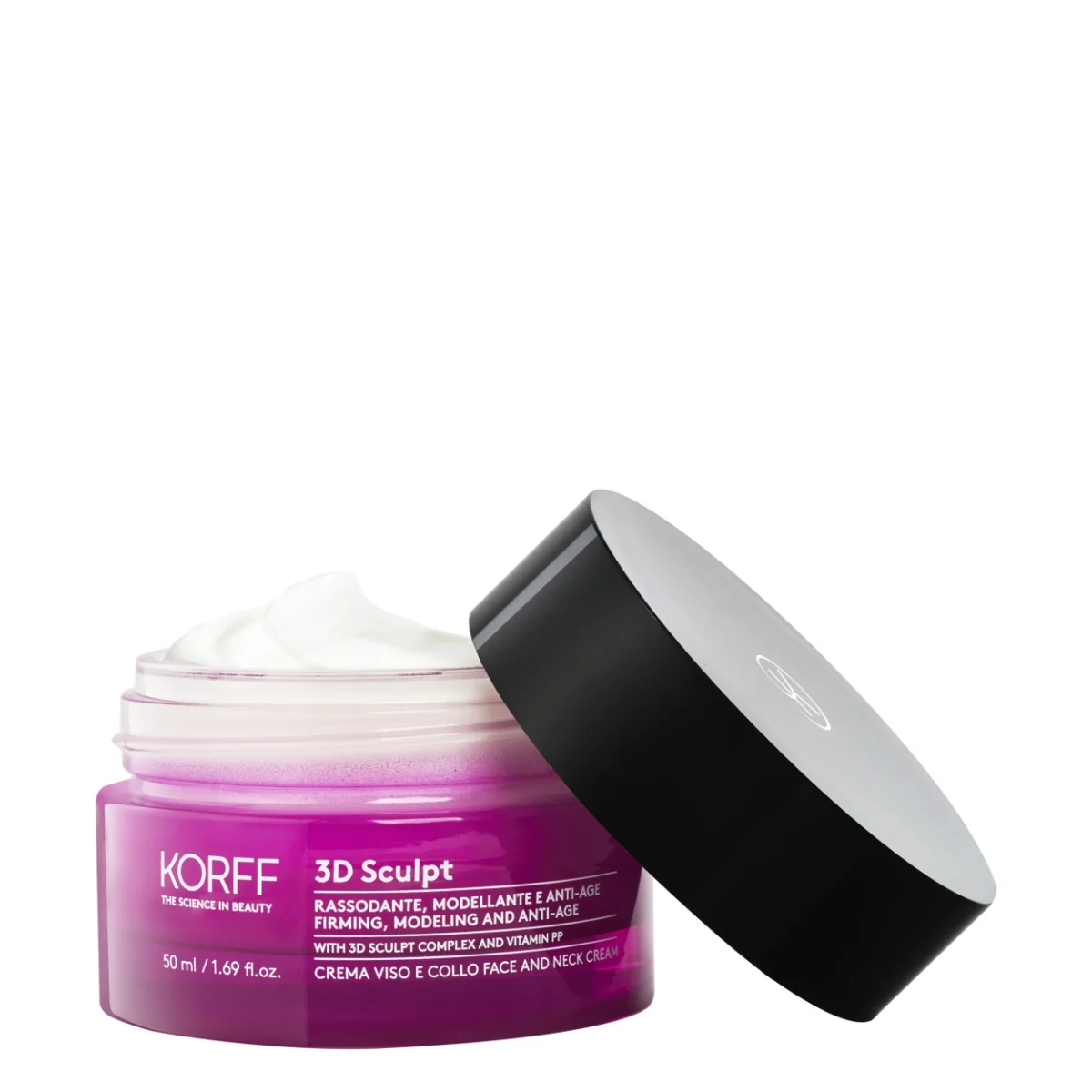 Korff 3D Sculpt Crema Viso Collo 50 ml Rassodante e Modellante