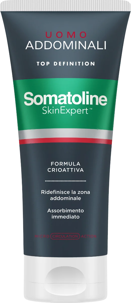 Somatoline Cosmetic Uomo Addominali Top Definition 200 ml Trattamento Snellente Addominali