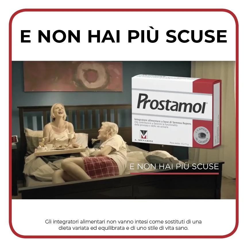 Prostamol 60 Capsule Molli Integratore Prostata e Vie Urinarie