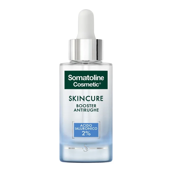 Somatoline Cosmetic Skincure Booster Antirughe 30 ml Siero Idratante Antietà con Acido Ialuronico 2%
